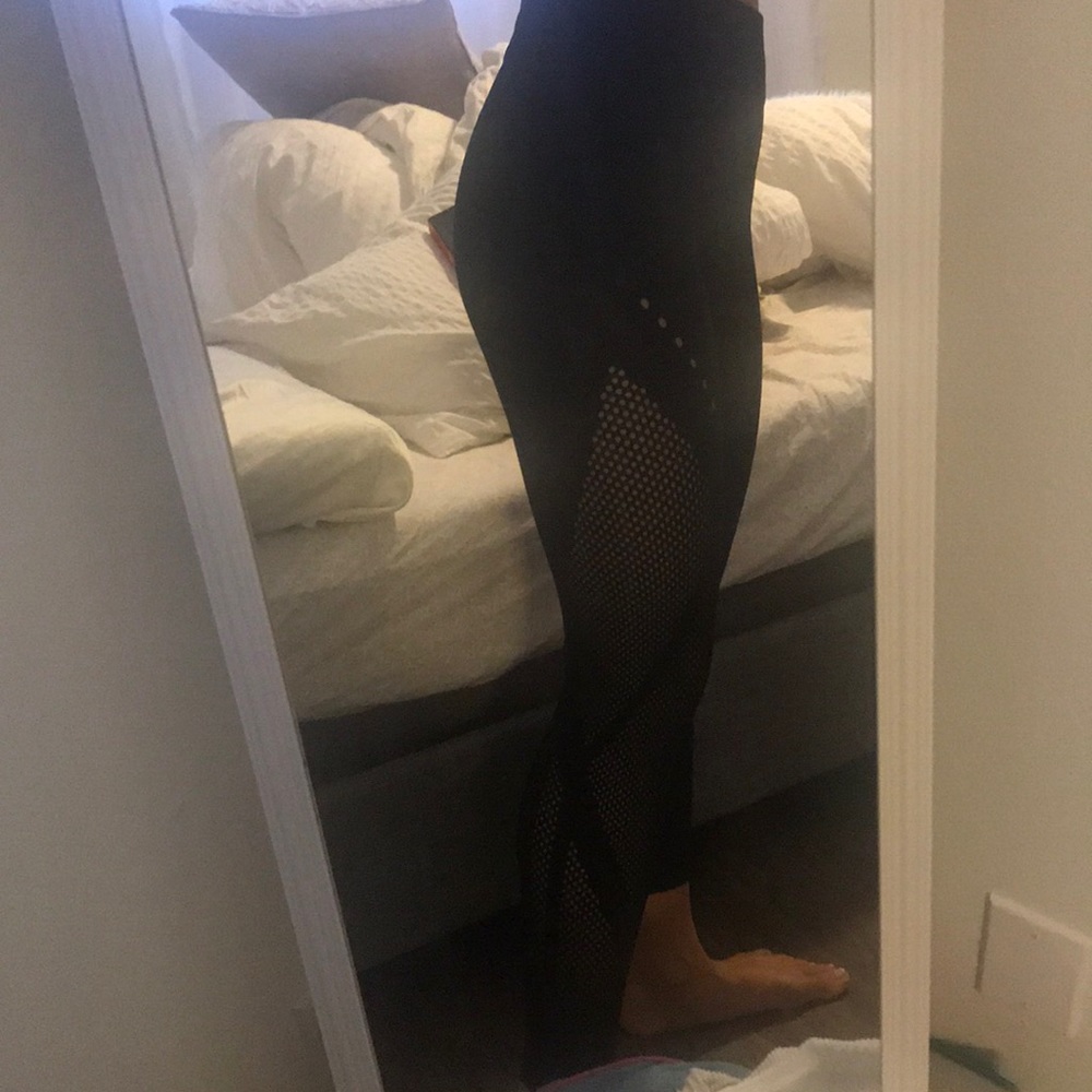 S Adidas Warp Knit Black tights